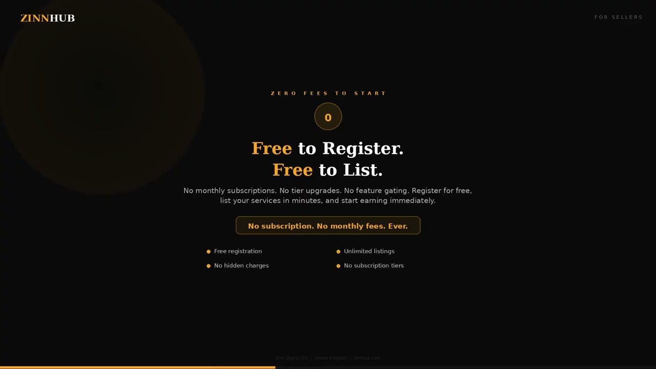 Sell Your Digital Services & Get Paid INSTANTLY | Zinn Hub Freelancer Marketplace (Free to Join)