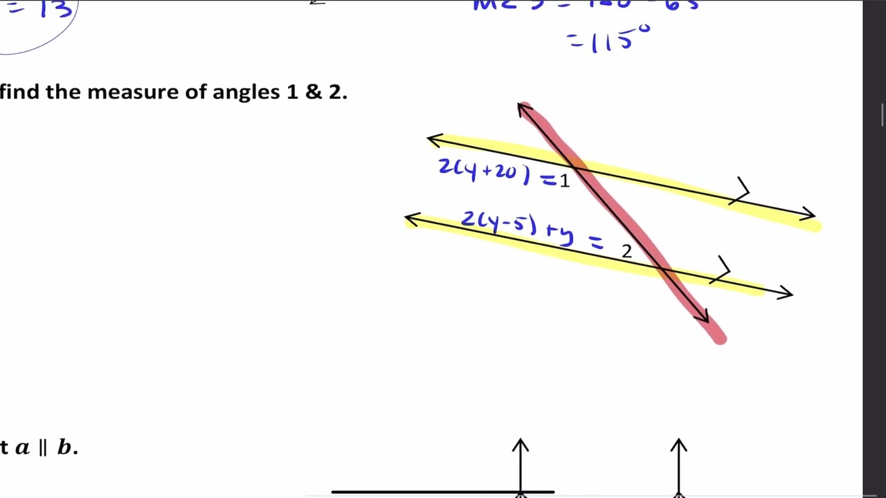 Geometry Review for Test #4 - Part 1