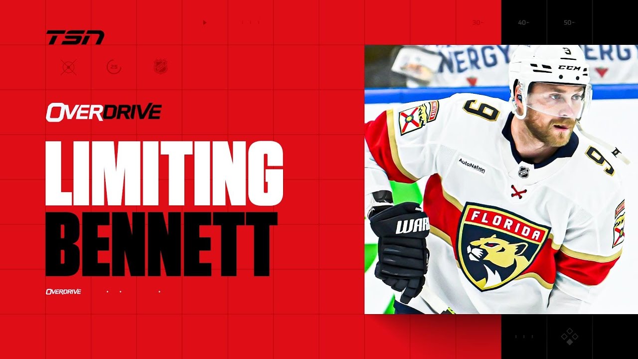 How did the Leafs limit Sam Bennett in game 2? | OverDrive Hour 2 | 05/08/2025