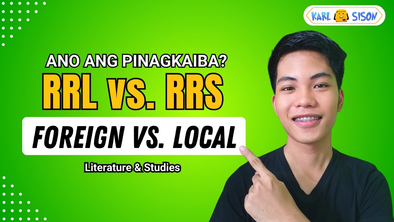 Ano ang RRS? (Foreign vs. Local) | Thesis Secret Tricks