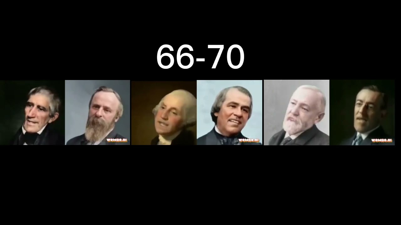 All US Presidents Sing Random Songs Based On How Old They Were When They Died