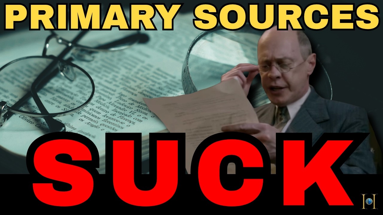 PRIMARY SOURCES SUCK - HERE IS WHY!