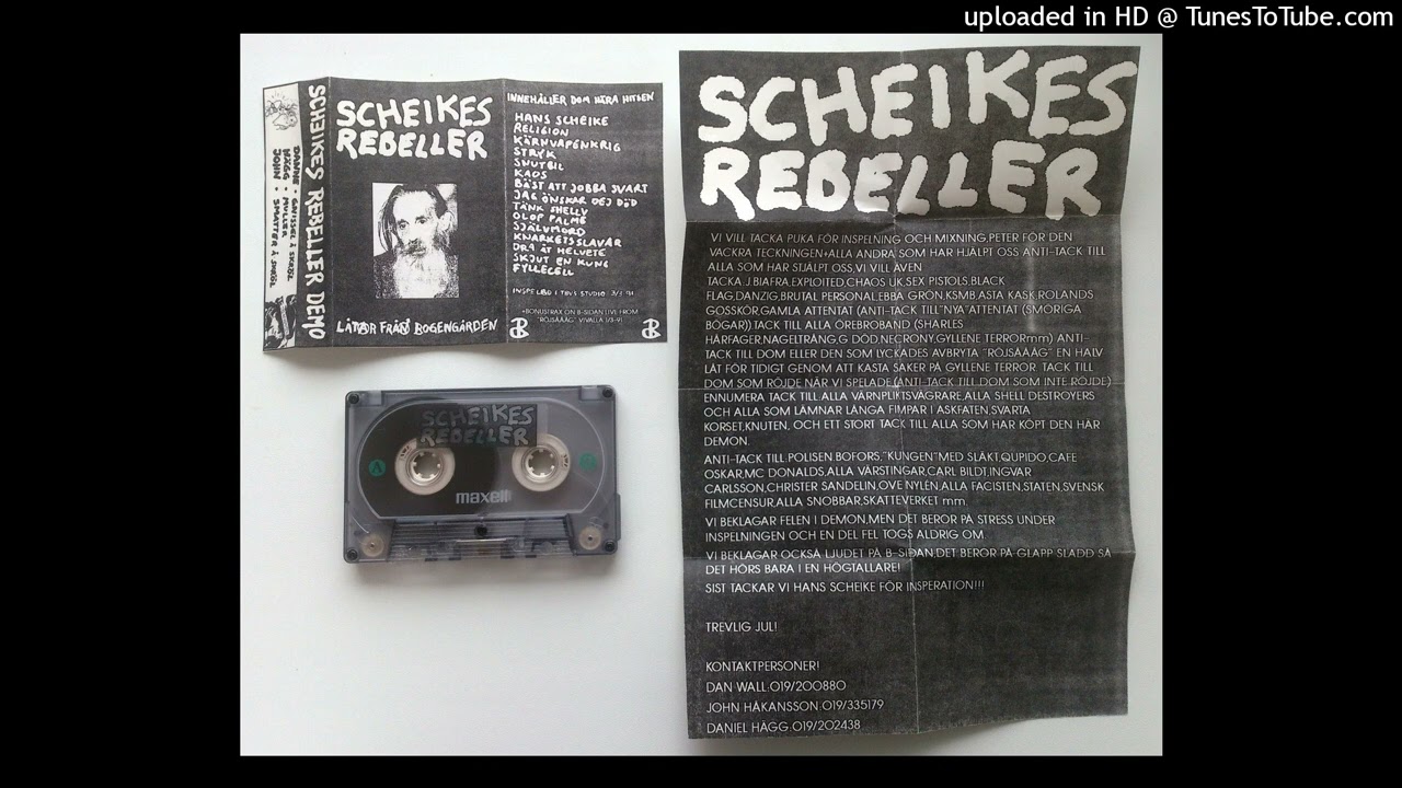 Scheikes Rebeller - 1991 - Låtar Från Bogengården
