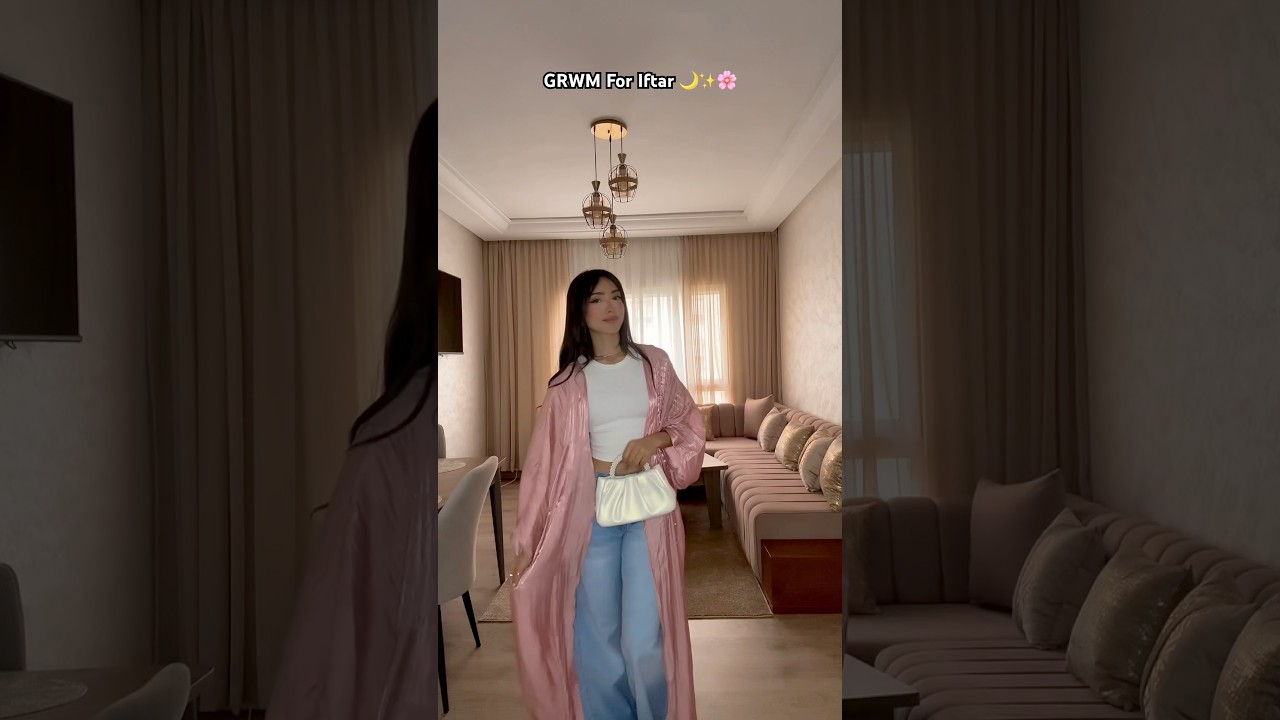GRWM For Iftar 🌙✨🌸 #ramadan #iftar #ootd #fyp