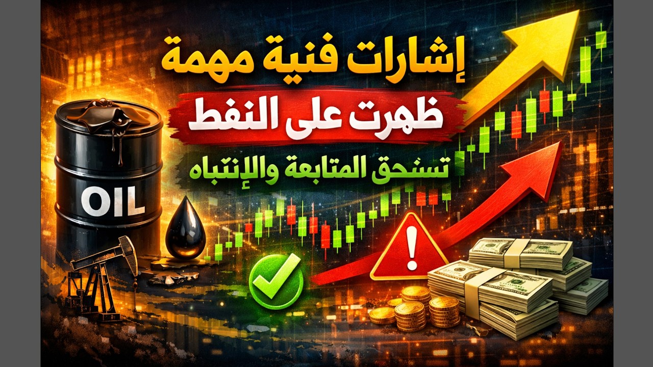إشارات فنية مهمة ظهرت على النفط تستحق المتابعة والإنتباه #adelonsi