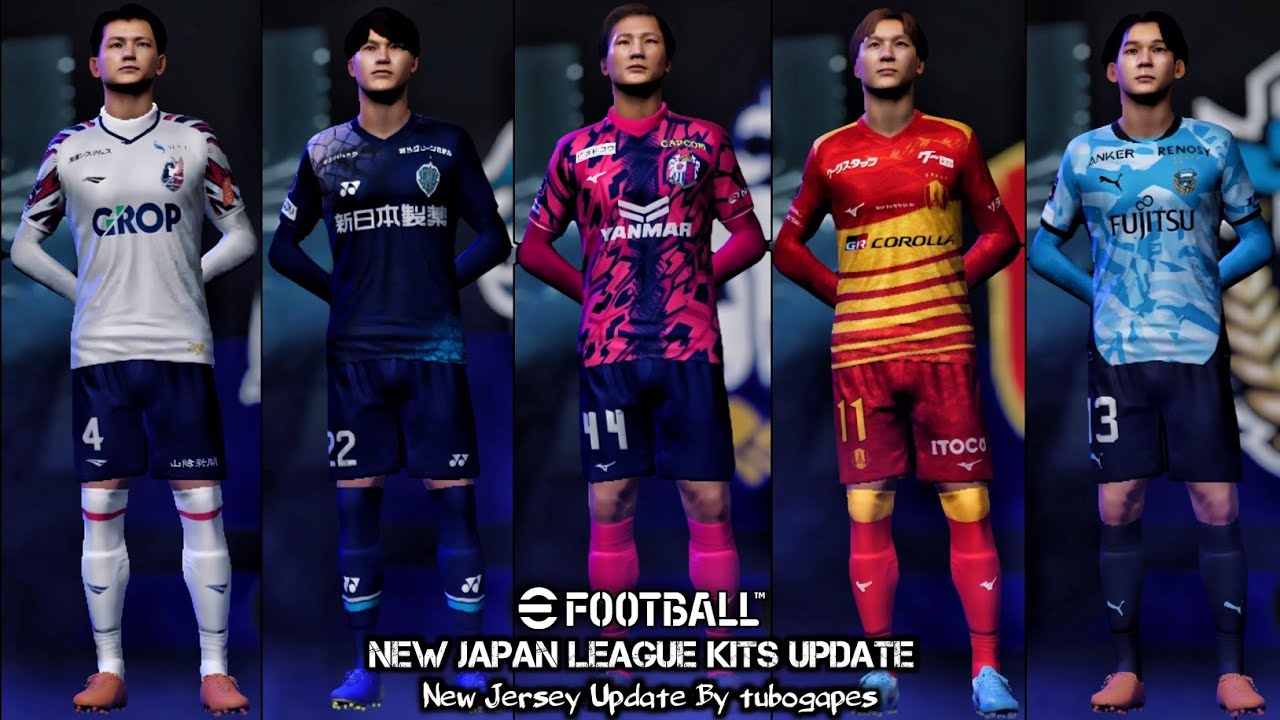 New Kits Update🔥 New All Jersey J1 League Japan eFootball 2026 Mobile