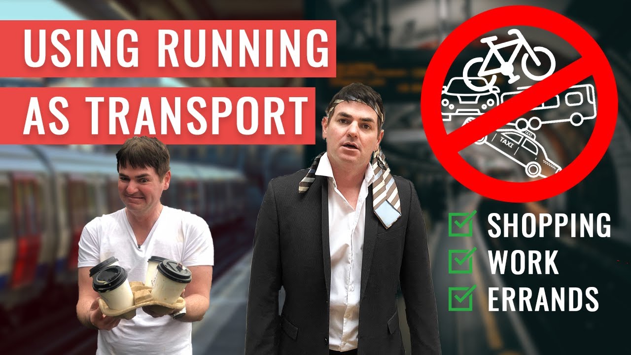 We Spent The Day Using ONLY RUNNING As Transport