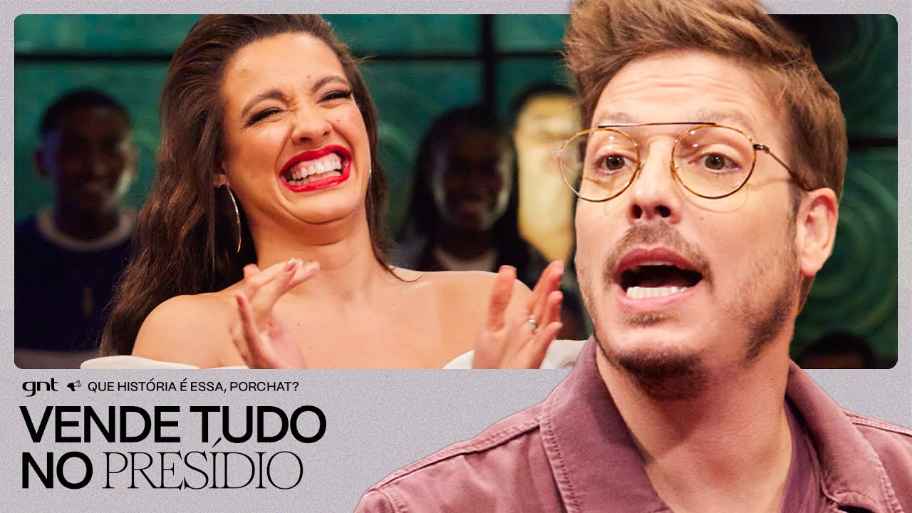 Beatriz Reis foi ao PRESÍDIO pra vender um ROTEIRO 🗣️ | Que História É Essa, Porchat?| GNT