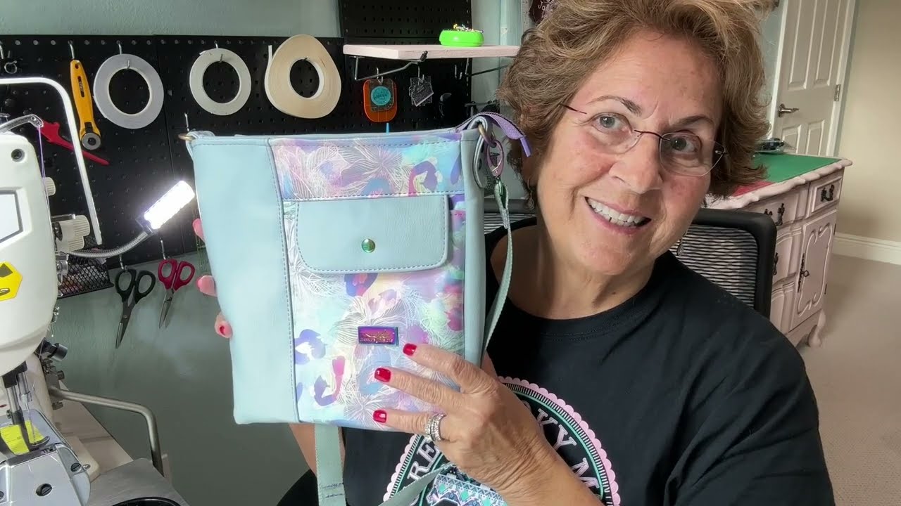 Making the Marina Unisex Crossbody Bag