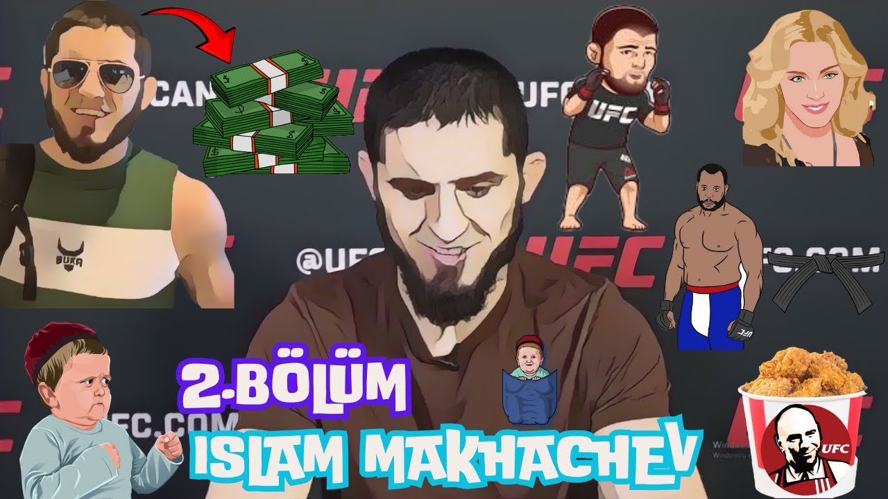 (TÜRKÇE) İslam Makhachev'in Komik Anları | 2. Bölüm |