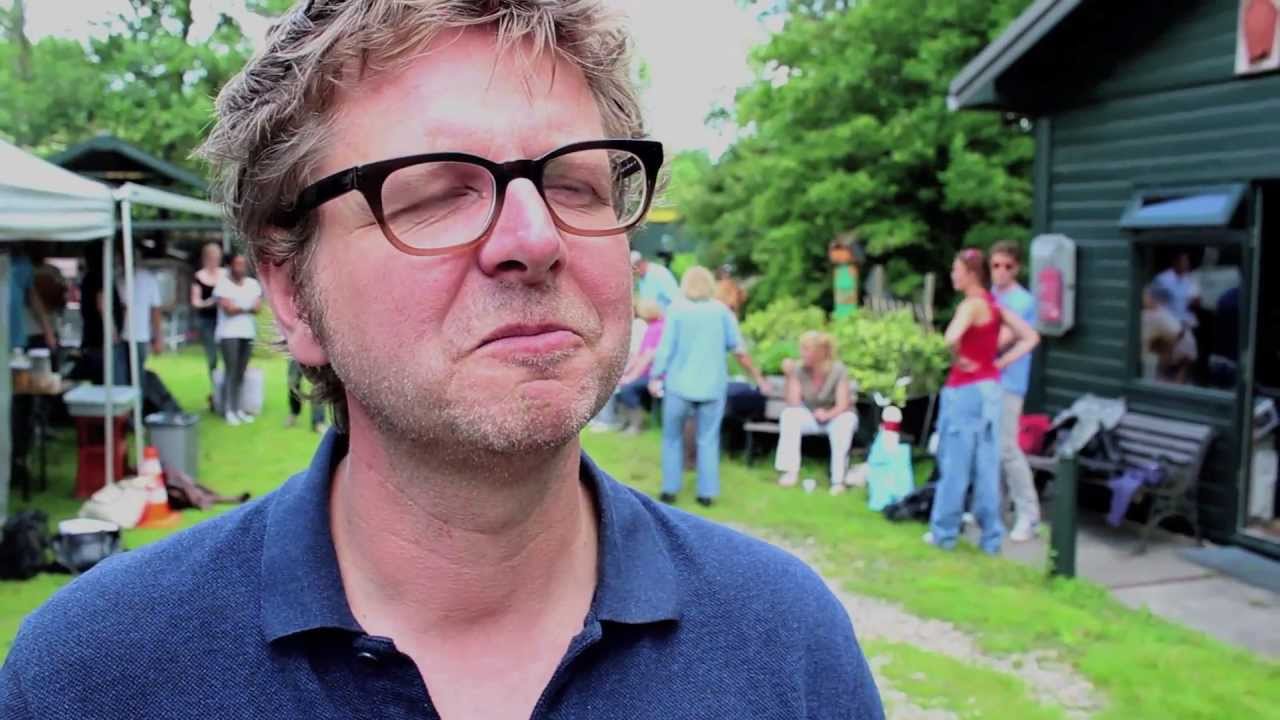 Op de set van A'DAM - E.V.A. 2: regisseur Norbert ter Hall