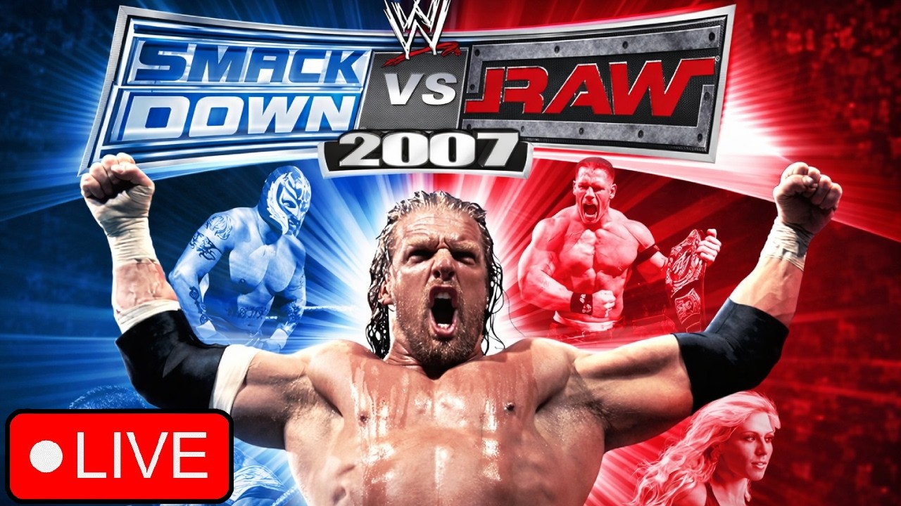 🔴LIVE! Going Back To 2006 | Smackdown vs Raw 2007