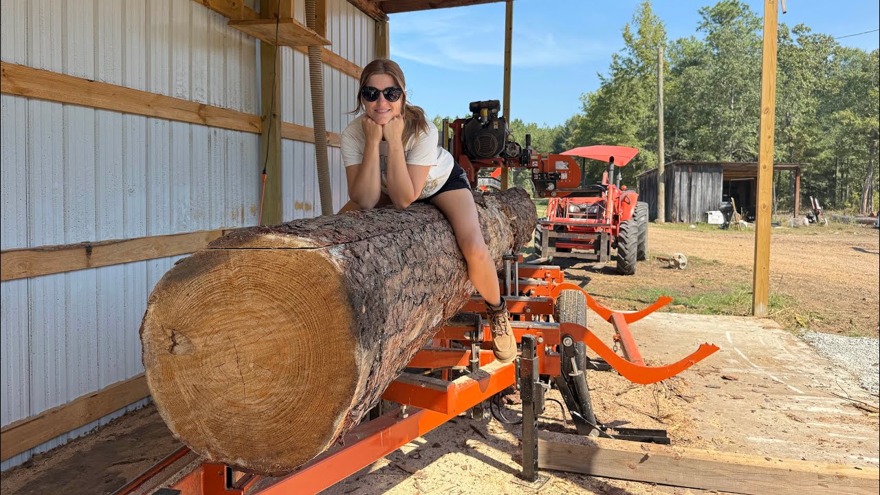 We MAXED out our SAWMILL!!! 