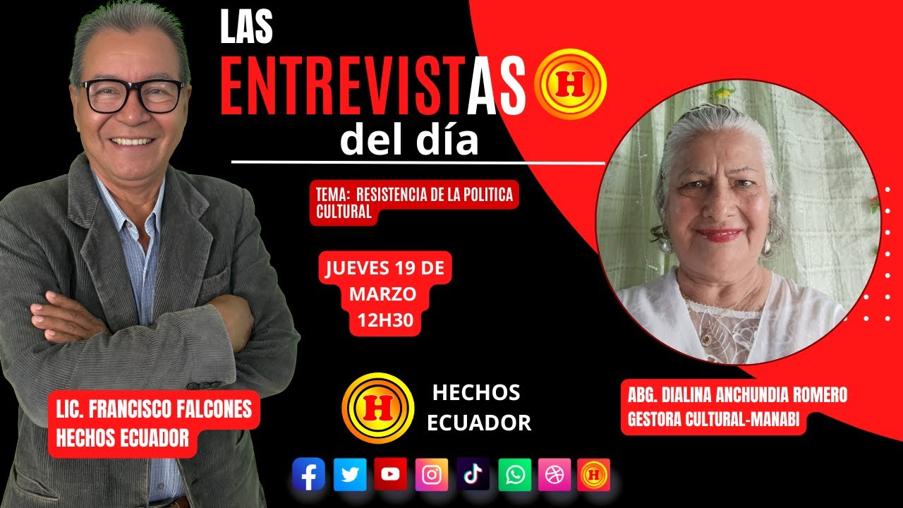 ¡LA CULTURA EN RESISTENCIA! DIALINA ANCHUNDIA DESTAPA EL ABANDONO DEL ESTADO EN ECUADOR