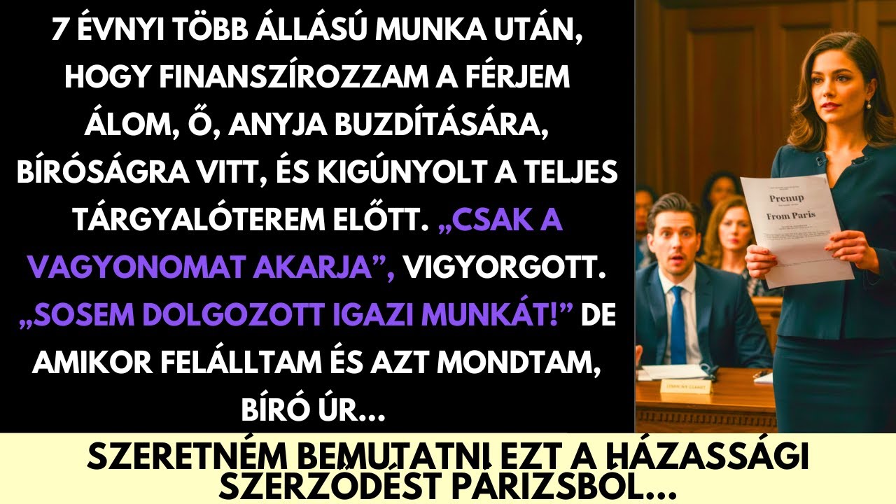 7 Évig Támogattam A Férjem Álmát — Aztán Beperelt Engem, Íme Mi Történt