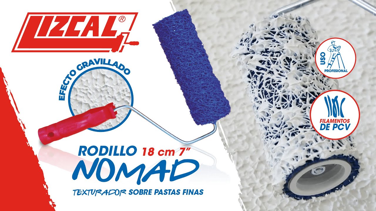 Rodillo Texturador Nomad Lizcal