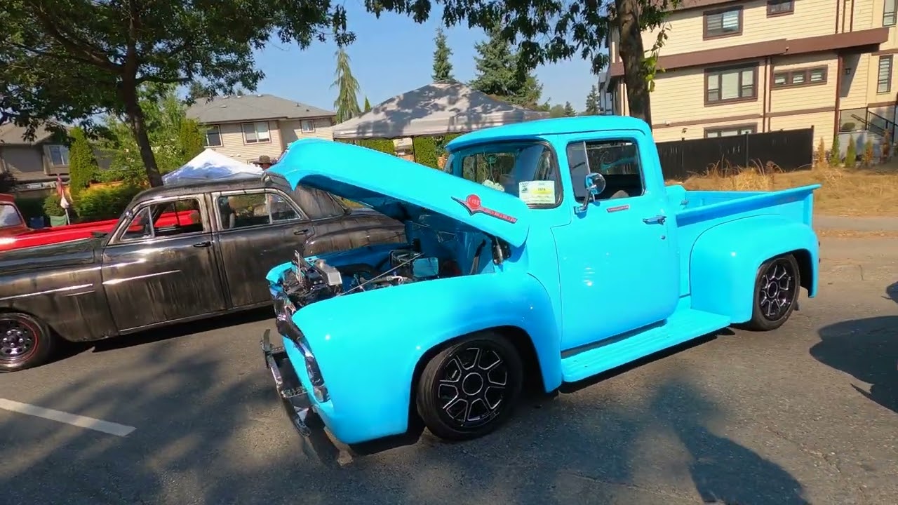 [4K] 2022 Langley Car Show | 1200 Classic Cars | BC Canada