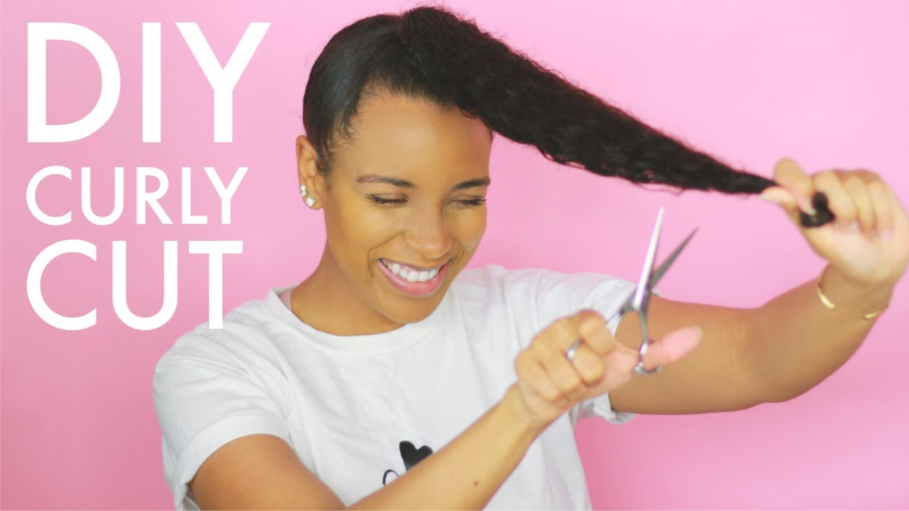 Unicorn Haircut on Curly Hair | CHOPPING 8 INCHES!