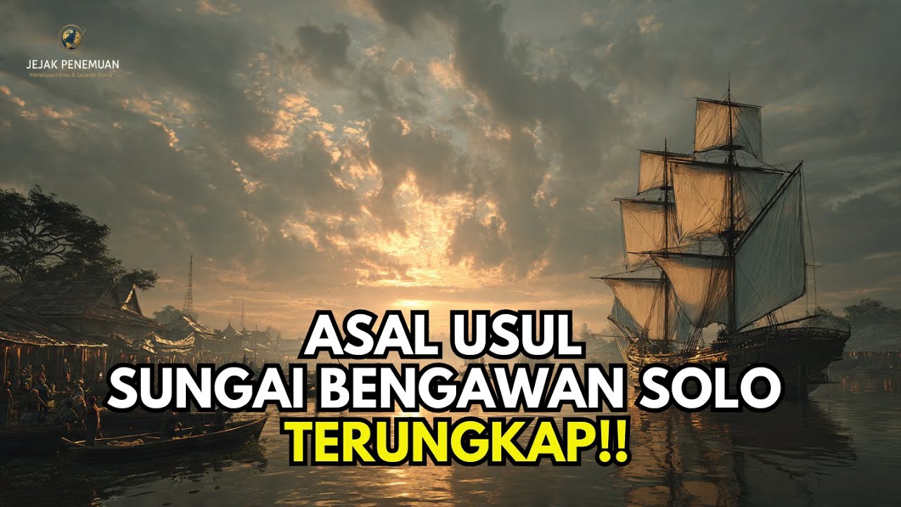 ASAL USUL SUNGAI BENGAWAN SOLO | SEJARAH SUNGAI TERBESAR DI JAWA DARI MASA KE MASA