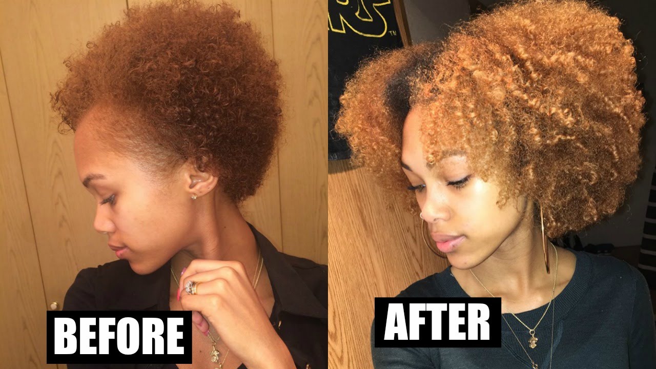 How To Grow Long, Healthy Natural Hair FAST (COLOR TREATED HAIR)