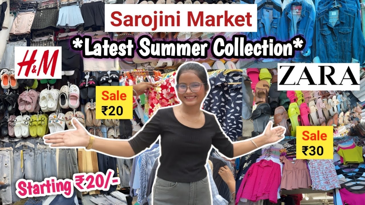 Sarojini Nagar Market Delhi | Latest Summer Collection with Shop Number July 2025| #sarojininagar