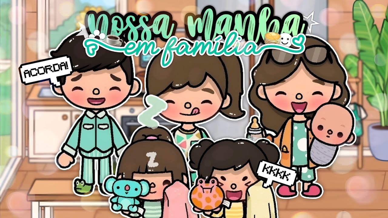 Nossa Manhã em Família ☀️☕️🥞 *COM VOZ🔊* l Giulia Toca