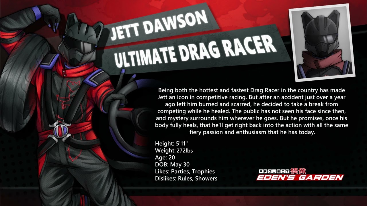 (Prologue/Chapter 1 spoilers!) Jett Dawson Voice Lines - Project Eden's Garden