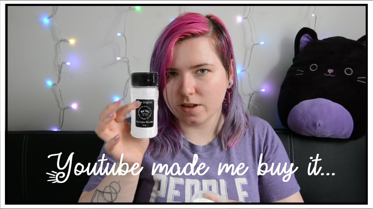 The BEST Powder For Oily Skin?! | RCMA No Colour Powder REVIEW ❤