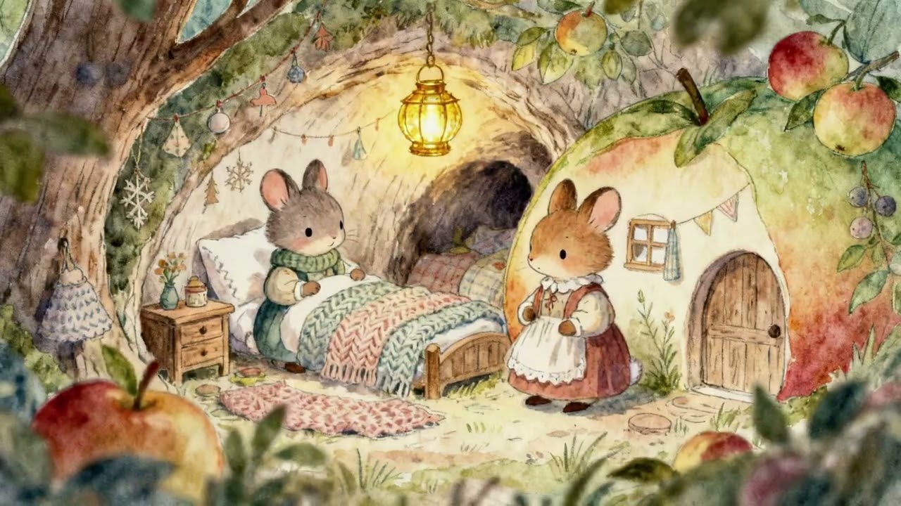 Cinnamon Briar Cottage Supper | Gentle Storybook Folk for Quiet Evenings