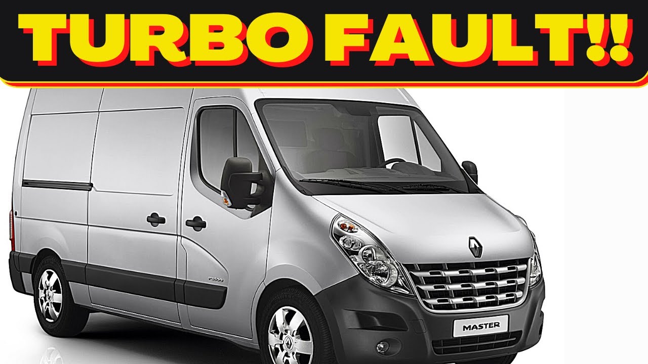 Renault Master: потеря мощности и индикатор «Проверьте впрыск», неисправность турбины, общая неис...