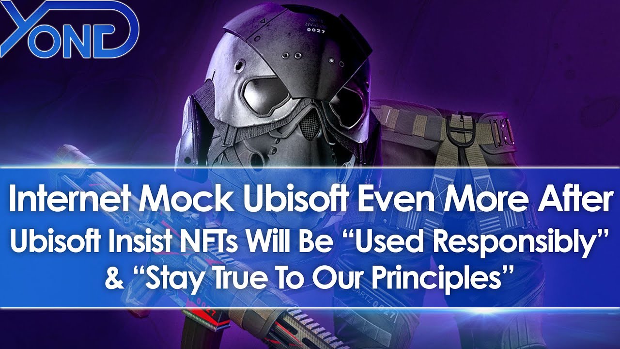 Ubisoft Mocked Even More As Company Insist NFT Will Be 