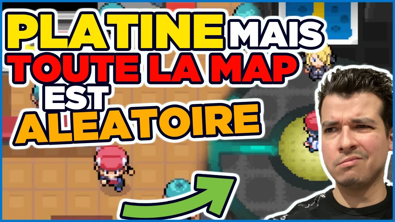 POKEMON Platine mais TOUTE LA MAP est ALEATOIRE