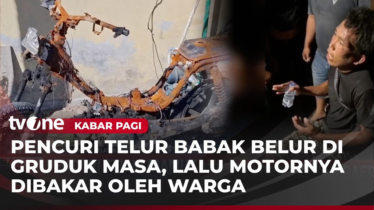 Pelaku Pencurian Telur Babak Belur usai Aksinya Kepergok Massa! | Kabar Pagi