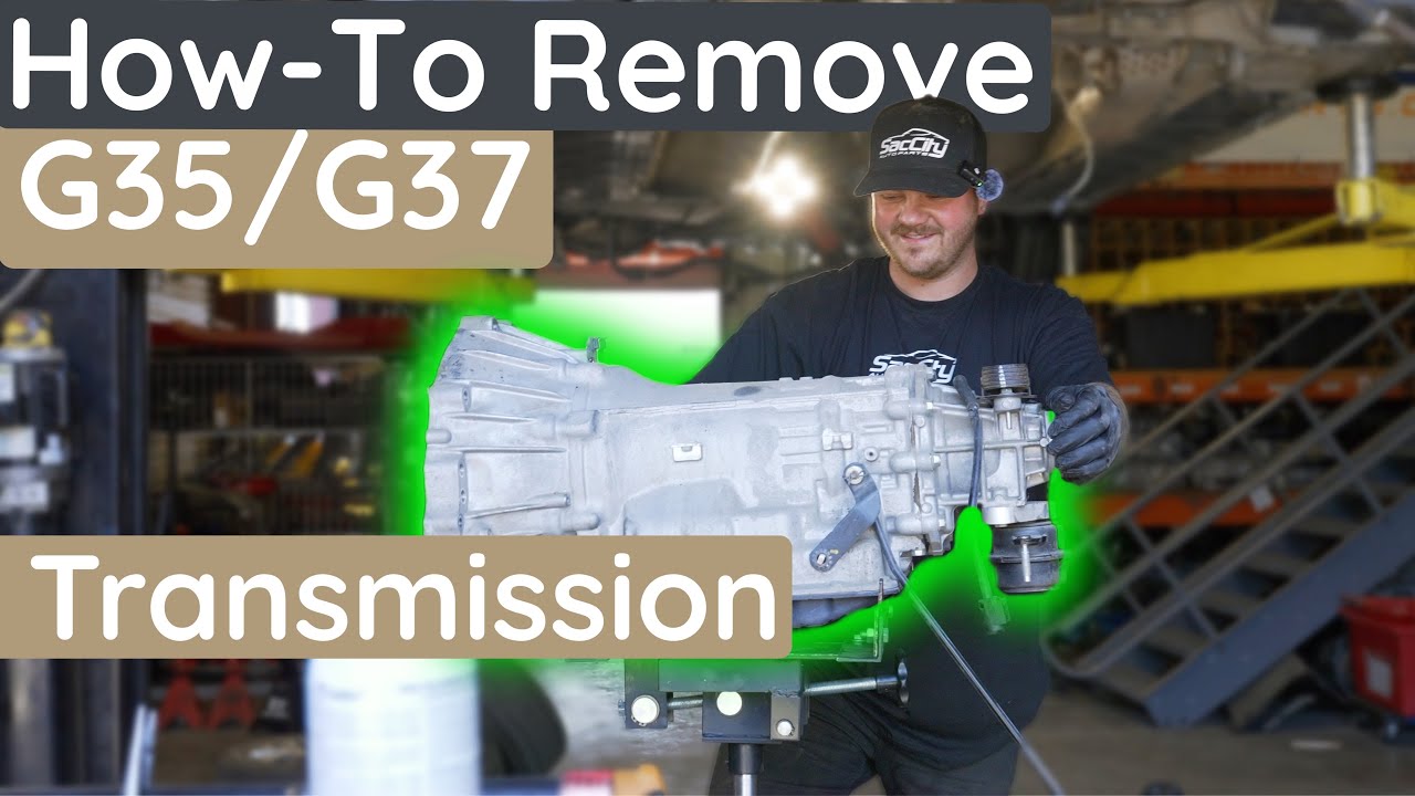 How to Remove a G35/G37 Sedan Automatic Transmission