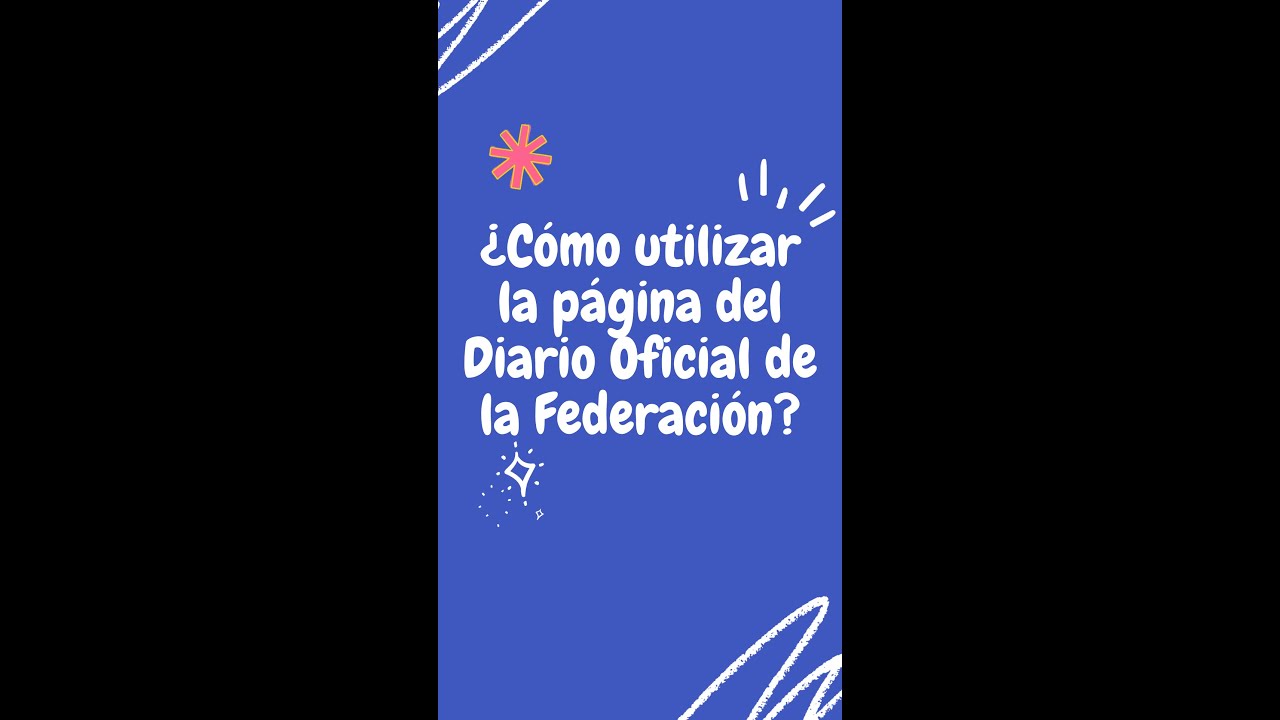 Exploración del Diario Oficial de la Federación