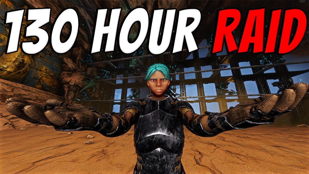 When ALPHA Tribes Go To WAR - The 130 HOUR Raid - ARK