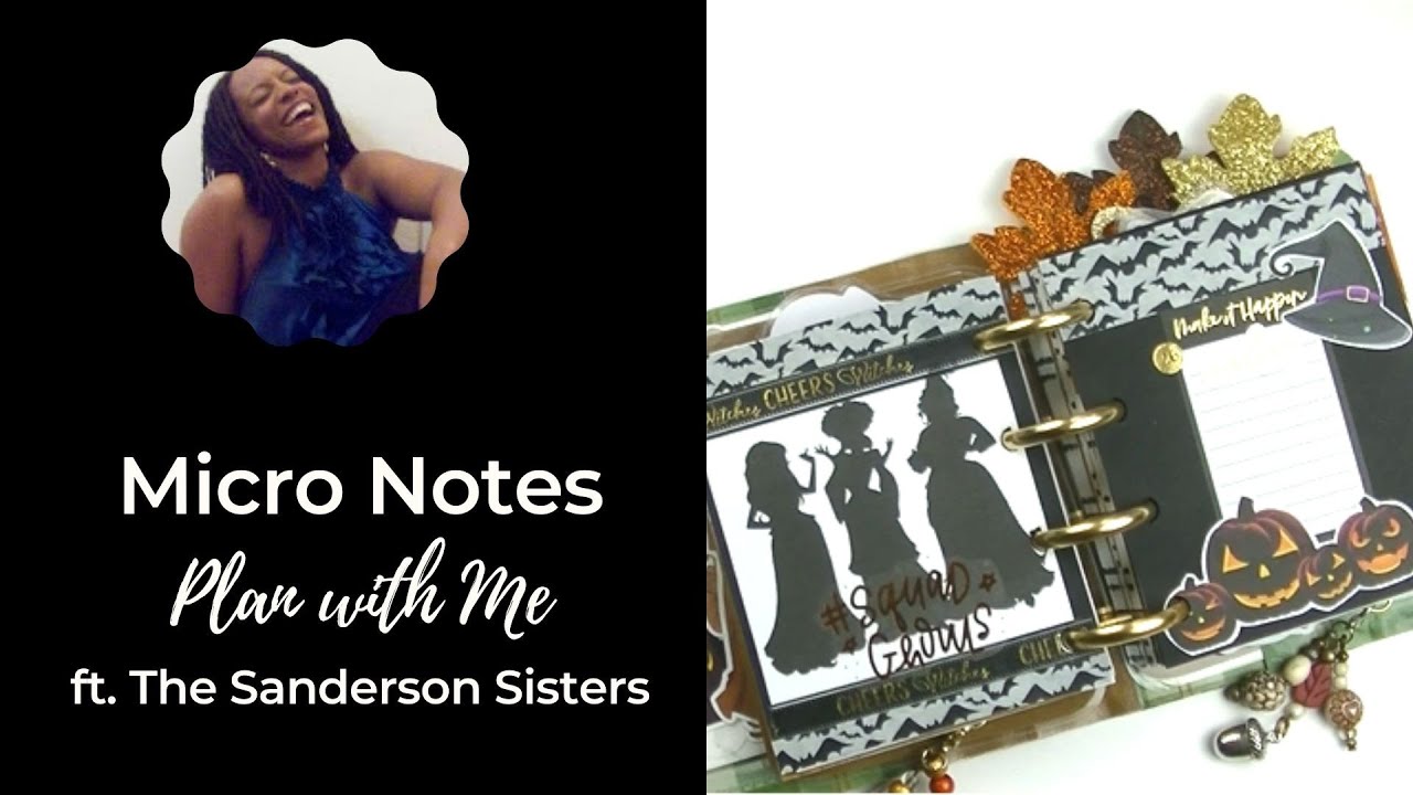 Micro Notes || Plan With Me || ft. The Sanderson Sisters