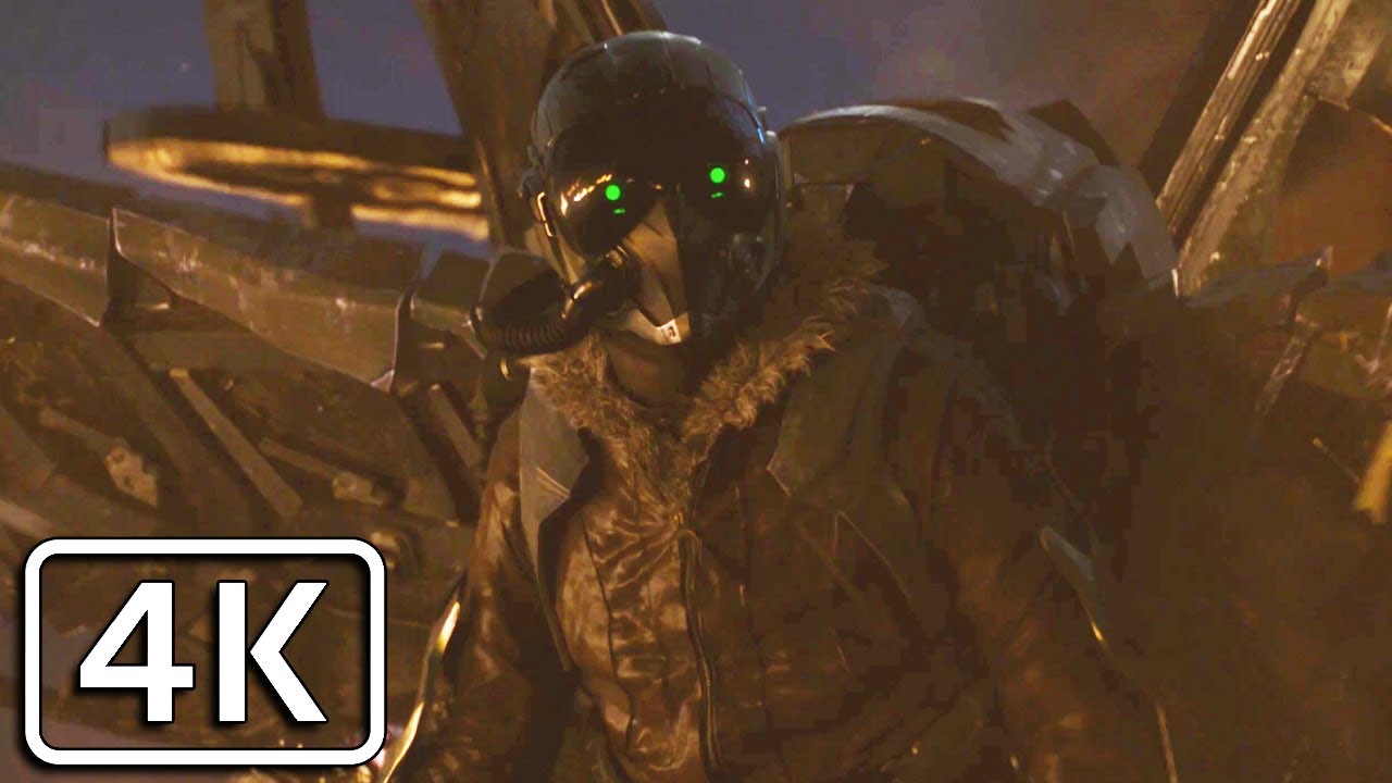 Spider-Man: Homecoming - Spider-Man vs Vulture [4K]