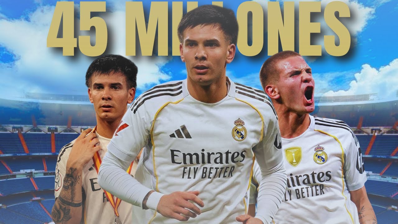 CON 18 AÑOS EL MADRID PAGÓ 45 MILLONES POR EL