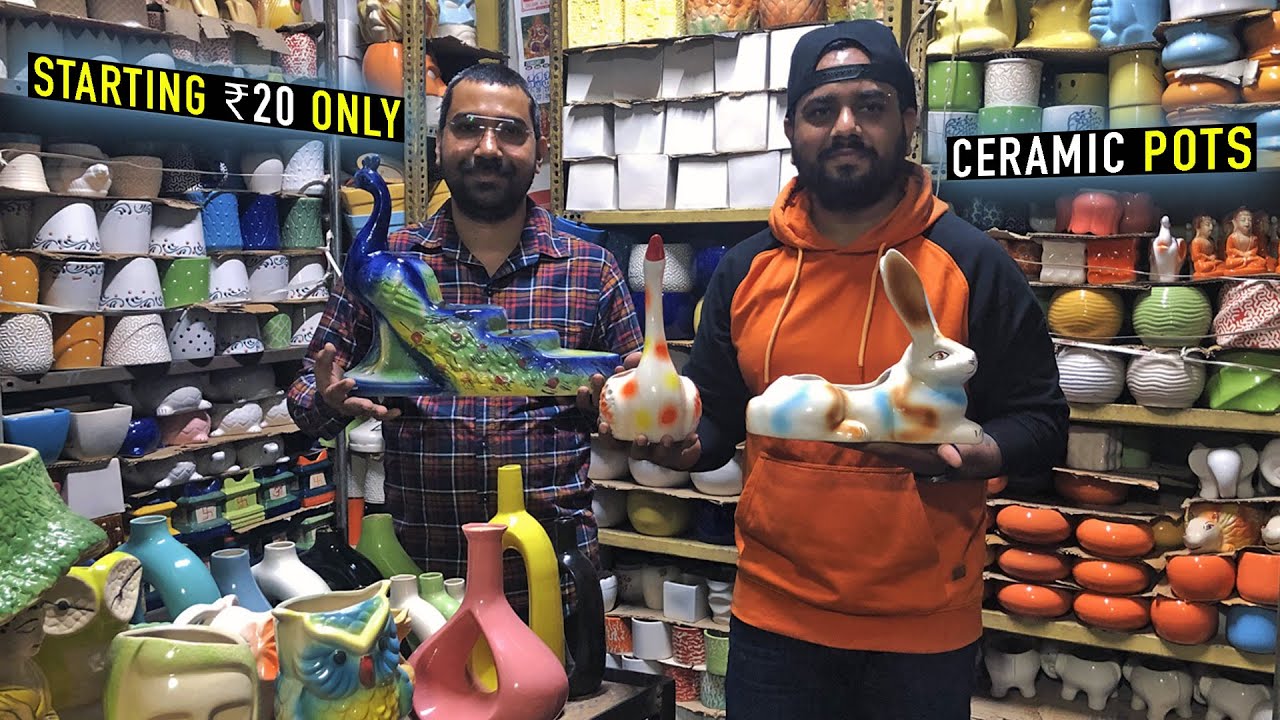 Ceramic Pots & Planter सिर्फ ₹20 से शुरू | Indoor & Outdoor Ceramic Pots | Home & Garden Decor Items