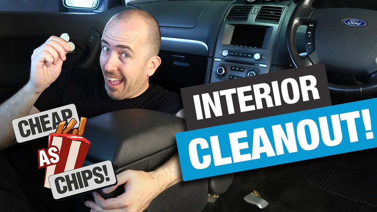 Clean Your Car Interior and PROFIT! Ford BA Falcon XR6 Turbo Budget Cleaning! Cheap as Chips!