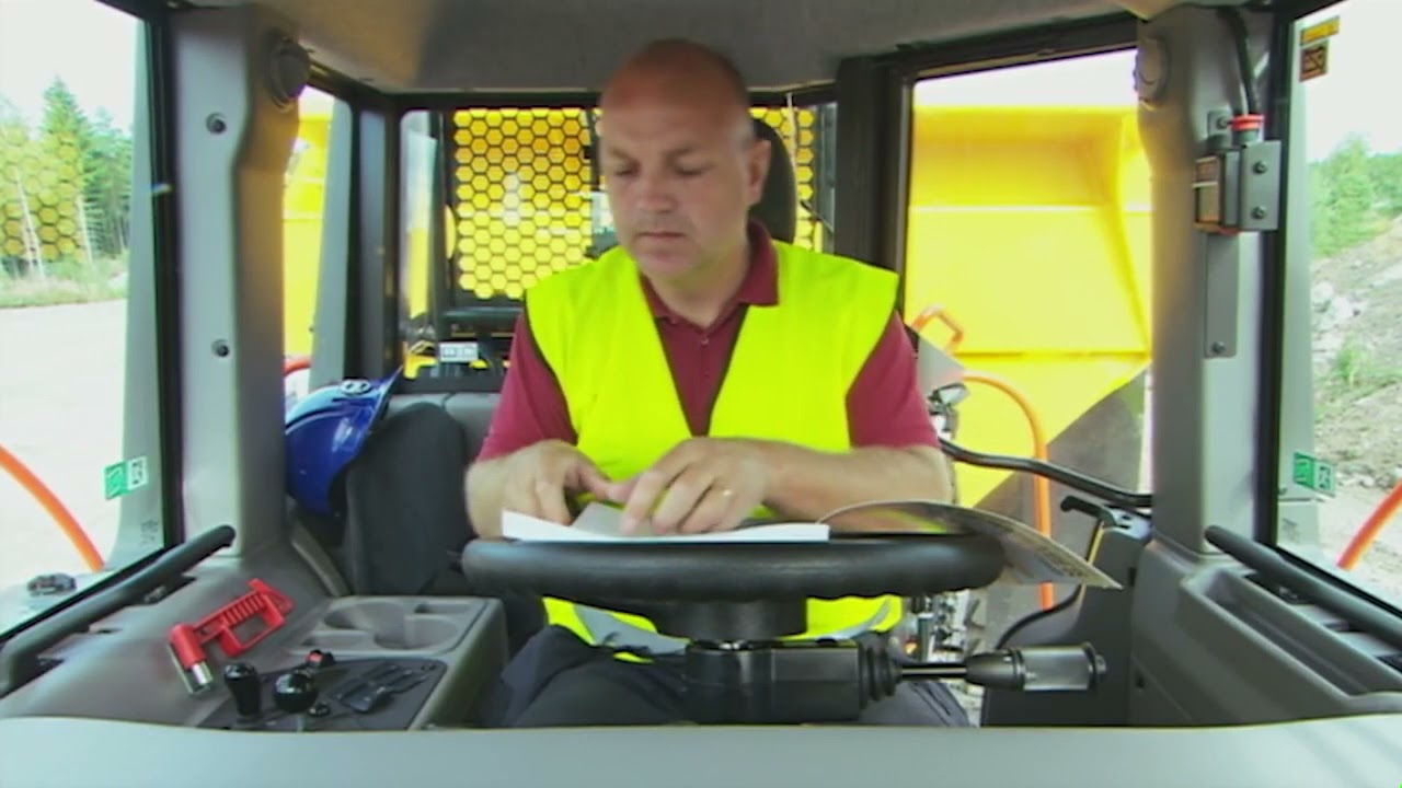Volvo com Você | Instrumentos e Controles do Caminhão Articulado Volvo A60H | Guia de Operação