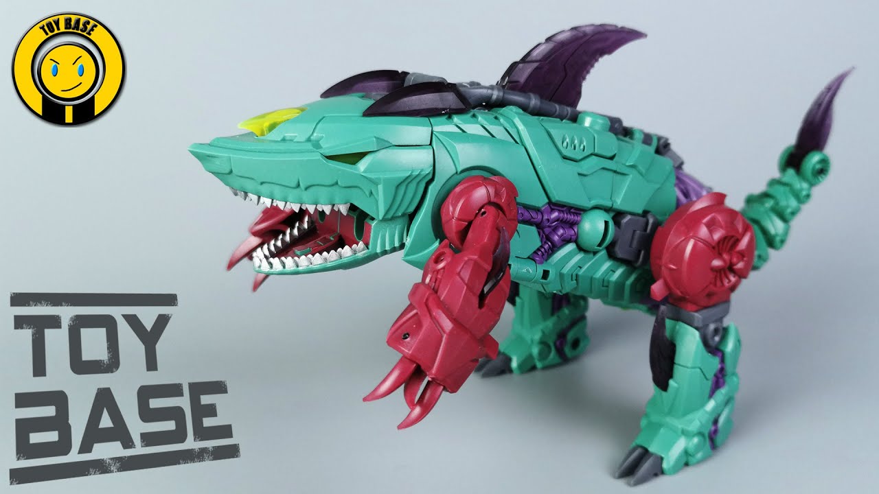 【Evolution Overbite】 TFC Toys Transformers P002 Cyberjaw Piranacon Overbite Shark игрушки-роботы