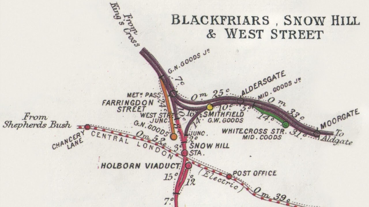 Farringdon Station, from Past to Future