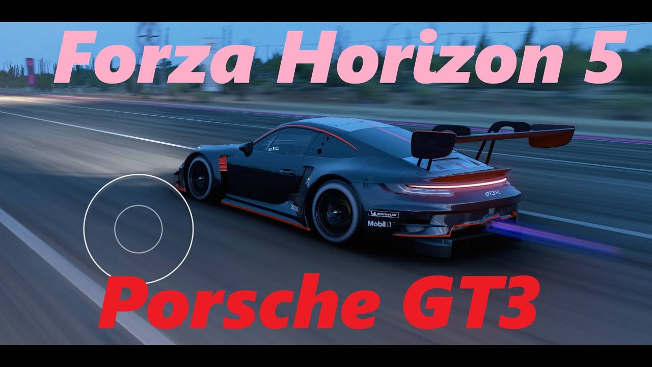 FORAZ HORIZAON 5 - Porsche Gt3 - ESTAGIO II -FICOU MUITO TOP