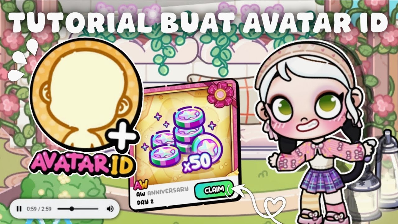 Tutorial membuat Avatar ID dan Cara klaim koin Gratis || AVATAR ID || FREE COIN || ALESIA CHANNEL