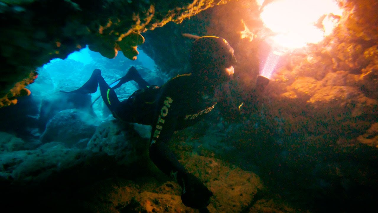 Jaskynné potápanie - Canyon, Korčula - FREEDIVING