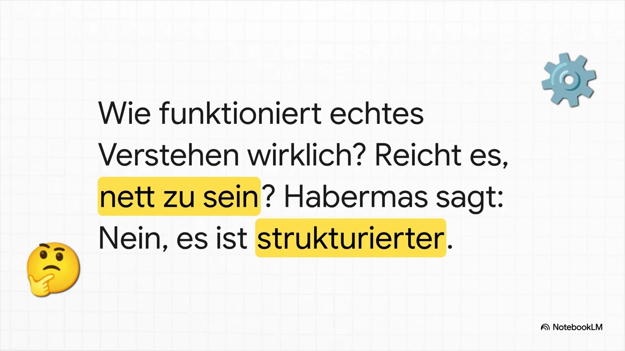 Theorie des kommunikativen Handelns | Warum wir nicht mehr reden | Jürgen Habermas