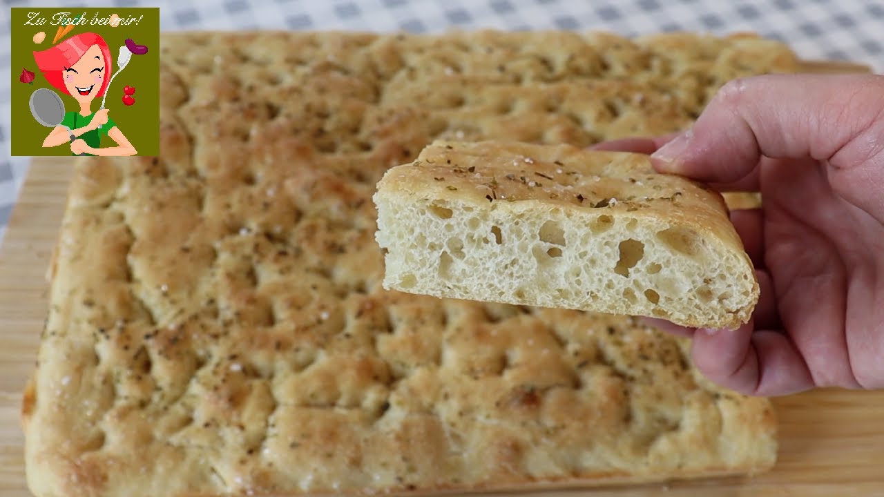 DIESES FOCACCIA IST DER WAHNSINN‼️Ohne Kneten‼️Perfekt zum Grillen✅