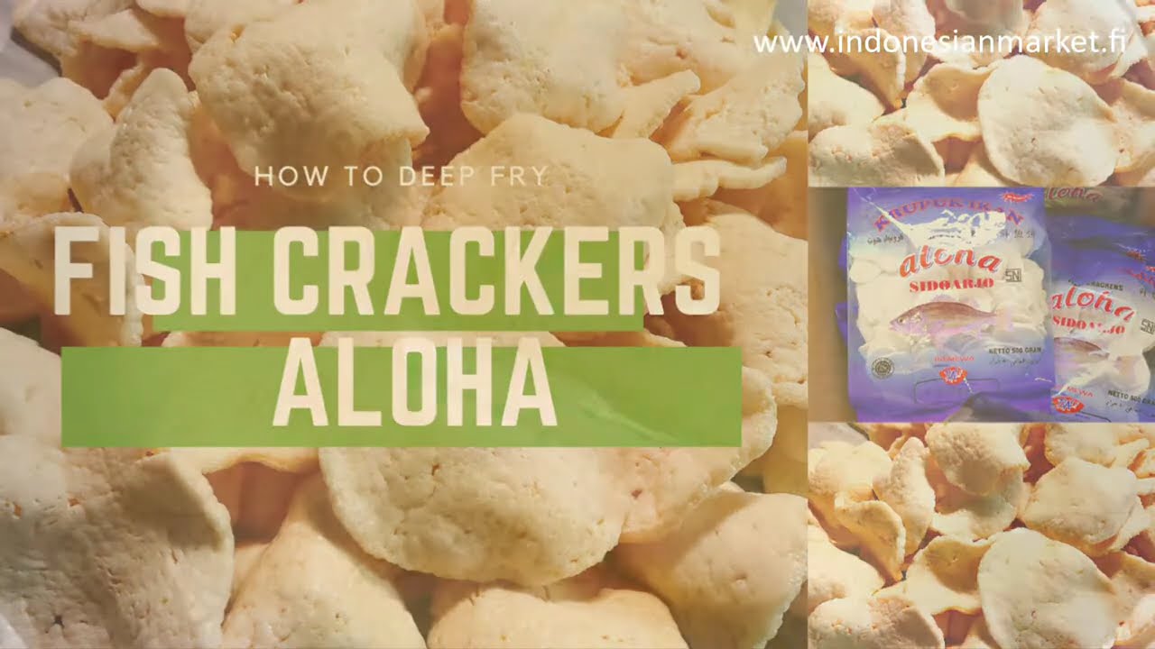 #Cara Menggoreng Krupuk Ikan Aloha ~ How to Deep Fry Aloha Fish Crackers